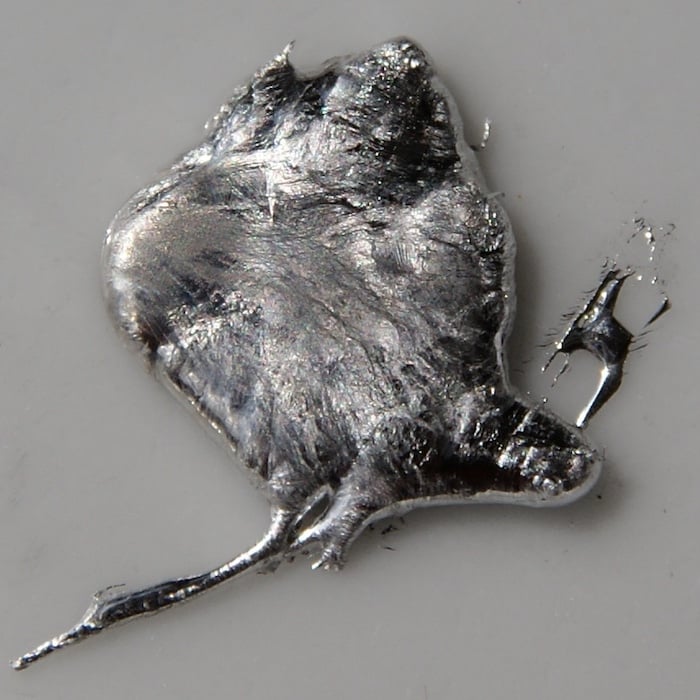 Indium is a rare earth metal used to make electrical components such as rectifiers, thermistors and photoconductors.