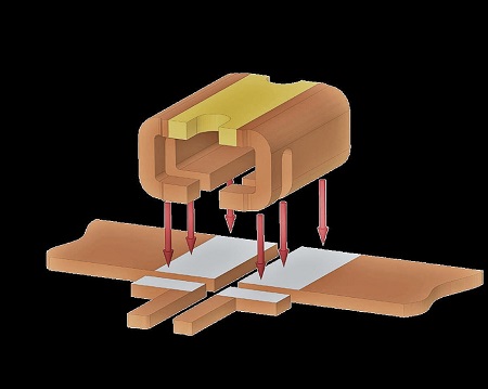 Figure 2: The BVN Surface Mount Shunt Resistor. Source: Isabellenhütte USA