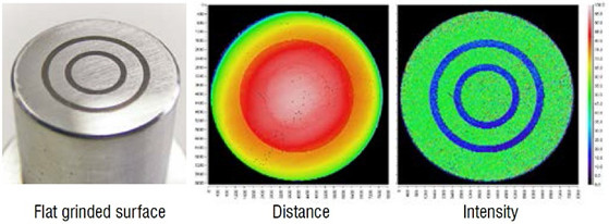 Figure 2: Micro-Epsilon’s confocal chromatic sensors gauge distances with high accuracy but can also reveal fine surface details and material differences by measuring signal intensity. Source: Micro-Epsilon