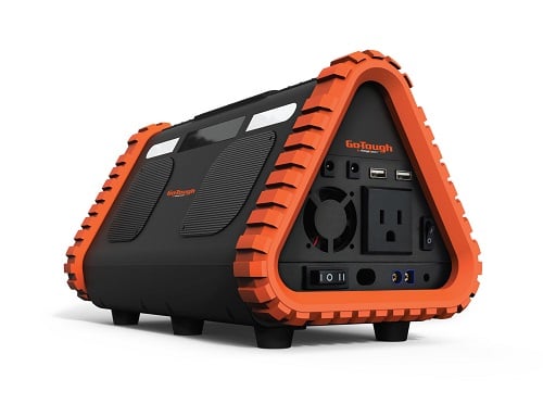 With 444W, this portable generator can start a car, light up a workspace and more. Source: Charge Worx