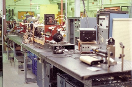 Figure 2: The CRISLA setup in 1992. Source: Christo Liebenberg/LIS Technologies Inc.