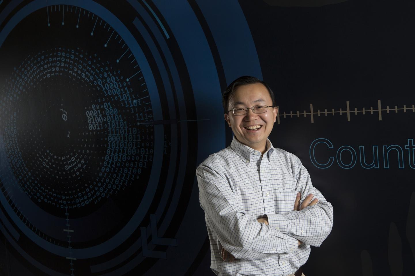 Binghamton University Professor of Computer Science Lijun Yin and his team created a new framework that interprets mouth gestures as a medium for interaction within virtual reality in real-time. Source: Binghamton University