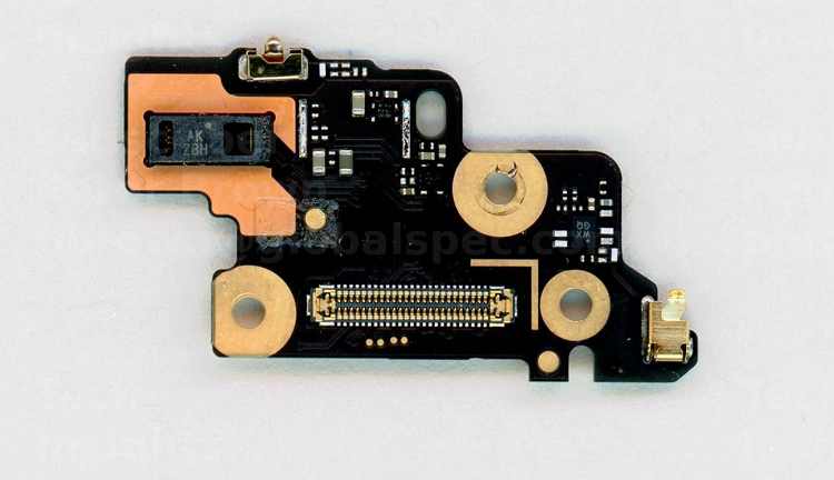 The sensor board inside the Google Pixel 9 Pro Fold. Source: TechInsights 