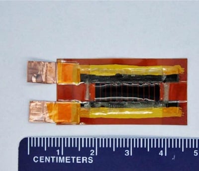 Rice University scientists are making small, flexible microsupercapacitors with a commercial laser. (Source: Tour Group/Rice University)