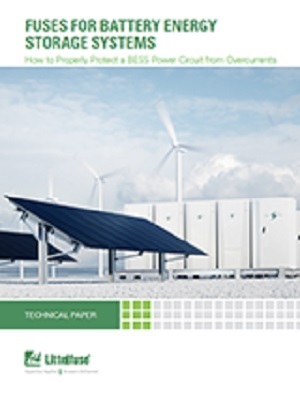 Littelfuse seeks to unify fuse calculation in energy storage system ...
