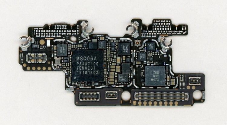 The satellite board of the Huawei Mate XT Ultimate Edition. Source: TechInsights