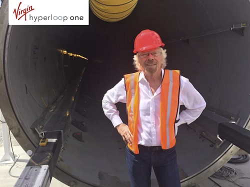 Virgin's Richard Branson will join the Board of Directors of Hyperloop One. Source: Virgin