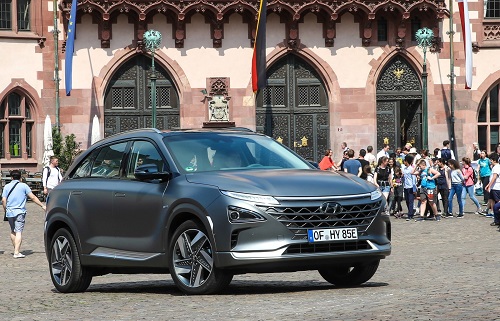 The Hyundai Nexo fuel cell electric vehicle. Source: Hyundai