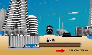 BADGER will perform autonomous excavation of small diameter, high gradient tunnels in urban environments. (Source: Tracto-Technik GMbH & Co. KG)