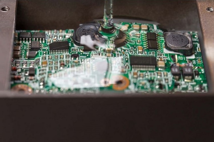 A variety of thermally conductive materials can be used for potting and heat management. Source: XYJ Silicones