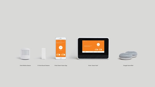 Vivint will offer the Nest Thermostat and Google WiFi for the first time in its bundles. Source: Vivint Smart Home