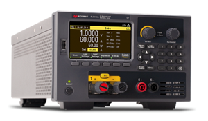 The EL30000 series is Keysight&rsquo;s new compact system for bench testing with DC electronic loads. Source: Keysight Technologies