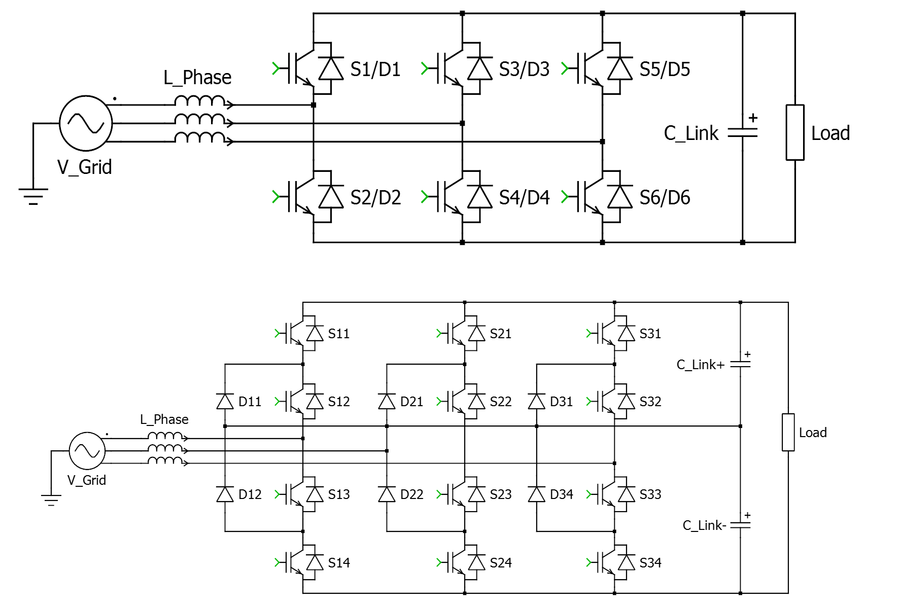 3 phase ac to dc rectifier