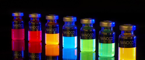 Nanoco’s cadmium-free quantum dots. (Source: Nanoco)