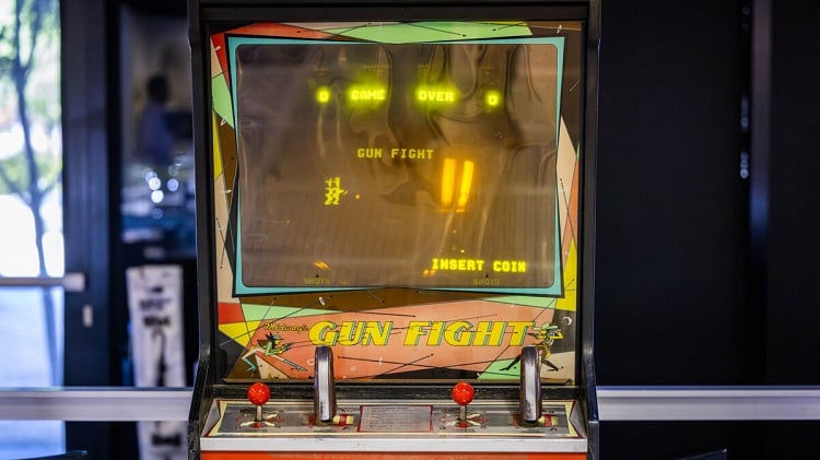Much like Space Invaders, Gun Fight was one of the first commercially available arcade games powered by the Intel 8080. Source: Intel 