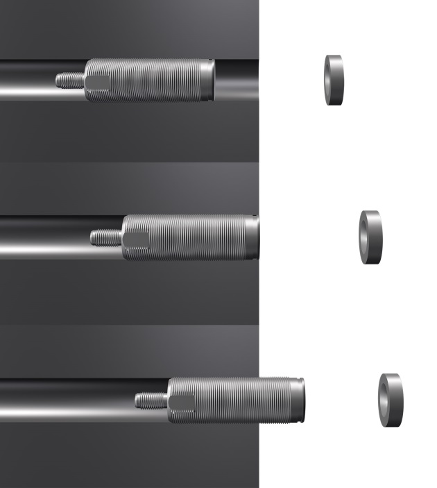 Figure 5: Flexible mounting options make magneto-inductive sensors ideally suitable for integration into machines (Source: Micro-Epsilon)