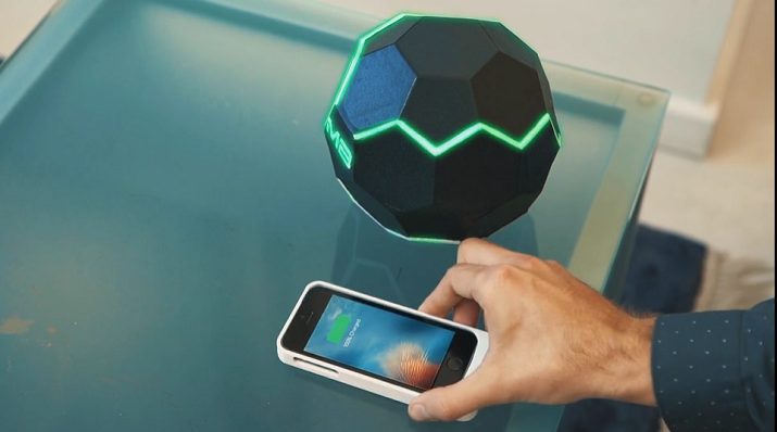 With no physical charging pad needed and only a receiver and mobile app to recharge smartphones, the MotherBox can recharge multiple devices simultaneously. Source: Yank Technologies  