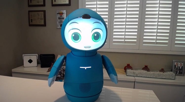 Moxie the social robot can offer emotional support for people at home or cognitive learning tool for students. Source: Moxie 