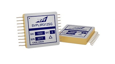Figure 1. The SVPL series of space-ready point-of-load dc-dc converters employs SMT packaging technology, an industry first. Source: VPT Power