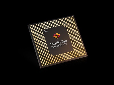 The Dimensity 820 chipset for 5G devices. Source: MediaTek