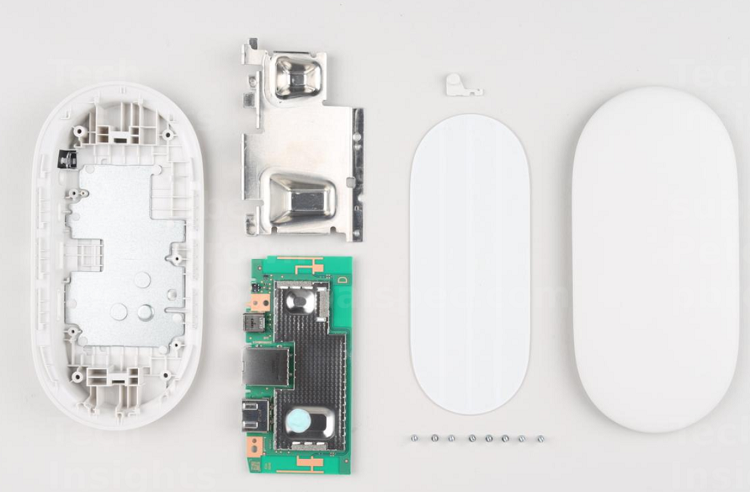 Some of the components found inside Google TV Streamer 4K. Source: TechInsights 