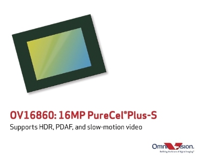 OmniVision Technologies OV16860 16-megapixel image sensor. (Source: OmniVision Technologies, Inc.)