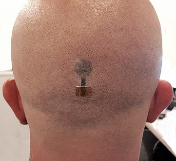 Printed tattoo electrodes were demonstrated to effectively measure EEG activity. Source: Laura M. Ferrari et al.