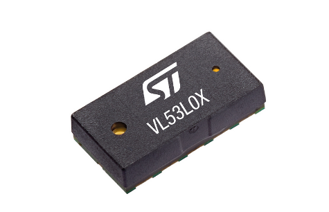 In addition to a compact 2.4 mm x 4.4 mm x 1 mm package size, STMicroelectronics' VL53L0X second-generation laser-ranging sensor extends measurement range to two meters. Image source: STMicroelectronics  