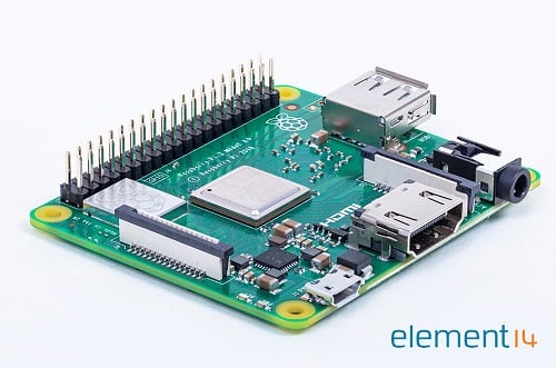 The new Raspberry Pi 3 Model A+. Source: Newark Element14