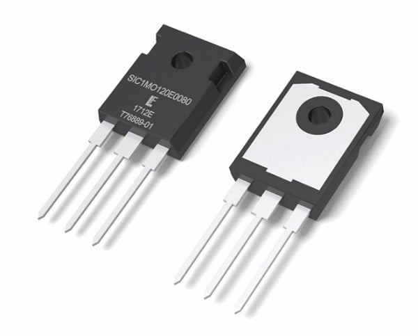 Figure 2. Silicon carbide (SiC)-based devices, like the Littelfuse 1,200 V 80 MOhm MOSFET, are optimized for high-power, low resistance and low-power conversion losses. Source: Littelfuse.