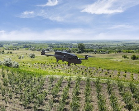 The Parrot Bluegrass agriculture specific drone. Source: Parrot
