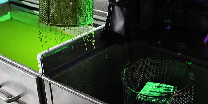 A modular, space-efficient fluorescent penetrant inspection system ...