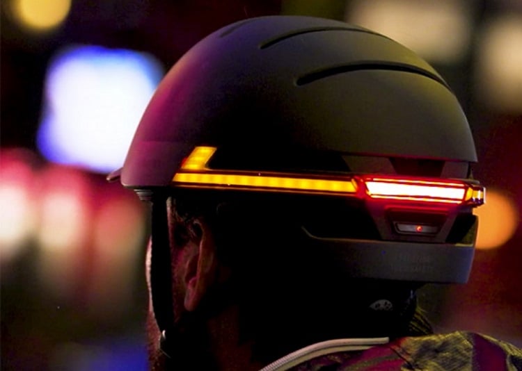 The smart helmet made its U.S. debut at CES 2021 and can call for help in case of an emergency. Source: Livall