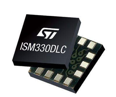 The ISM330DLC MEMS. Source: STMicroelectronics