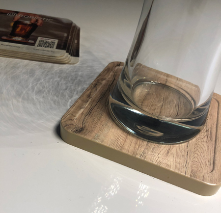 Smart coasters can inform beverage vendors what brands are doing well. Source: Robiotic