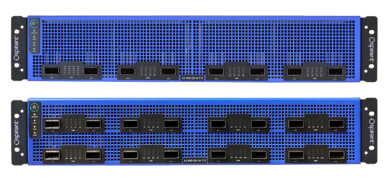 The A2 400G Appliance is available in 8-port and 16-port variants. Source: Spirent Communications