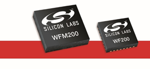 THE WFM200 WiFi module and WF200 transceiver. Source: Silicon Labs