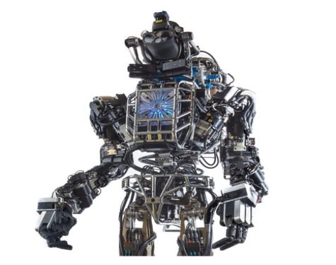 DARPA’s Atlas robot, developed by Boston Dynamics, is truly one-of-a-kind. (Photo provided by DARPA)