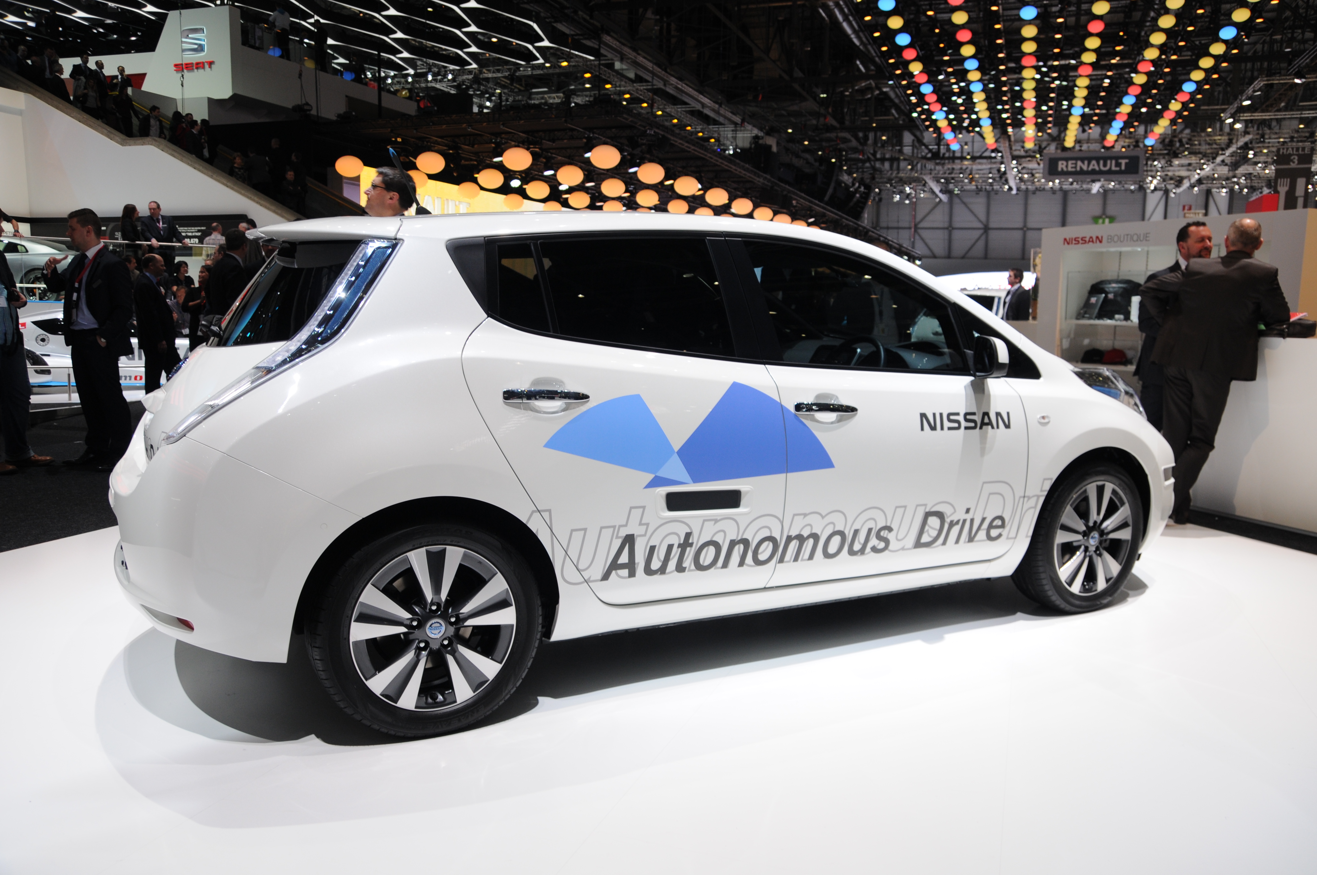 An autonomous vehicle from Nissan Source: Norbert Aepli, Switzerland