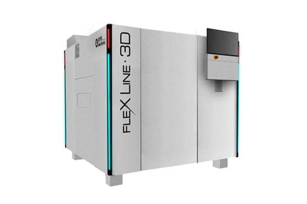 The fleX Line · 3D performs high-quality image capture for assemblies within a wide size range. Source: Goepel Electronic.