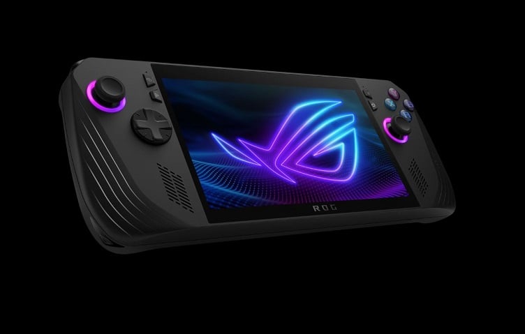 The ASUS Rog Ally X is the second iteration of the popular handheld gaming system. Source: ASUS 