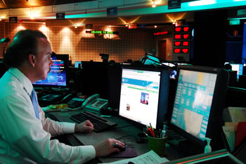 The NSA/CSS Threat Operations Center provides situational awareness on any adversarial attempt to exploit and attack U.S. networks. Image Credit: NSA