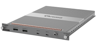 The A223813 is a signal module with a state-of-the-art digital display interface. Source: Chroma ATE Inc.
