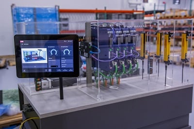 KEB America demonstrates coordinated motion control at Automate