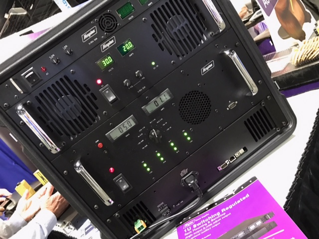 How the 1U series of power supplies is integrated into a system. Image credit: Electronics360
