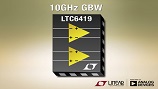 LTC6419 dual 10 GHz gain bandwidth product differential amplifier. Source: Linear Technology 