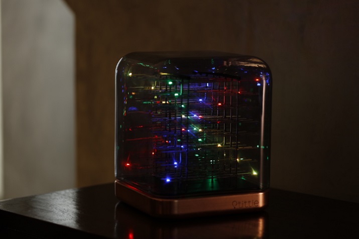 The LED lamp includes Wi-Fi and a microphone for use in music visualization. 9Source: SPIN-R0