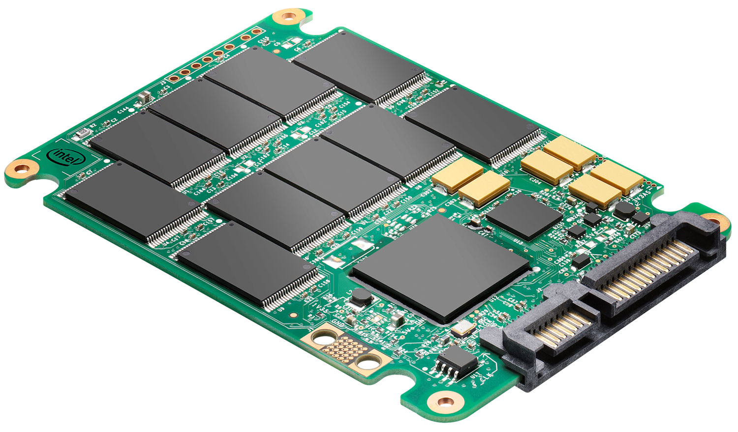 Figure 1. Replacing the hard drive with a solid-state drive speeds up disk access and may lengthen battery life