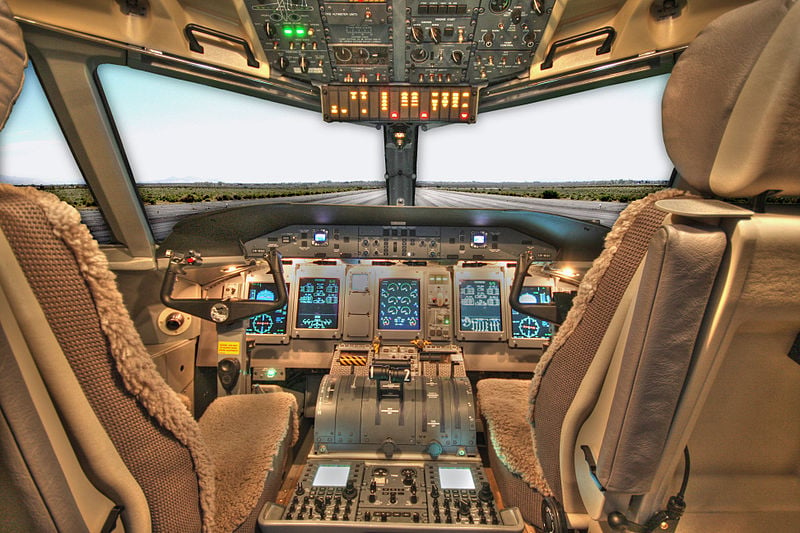 A modern day airliner has more instruments than pilots can keep track of.