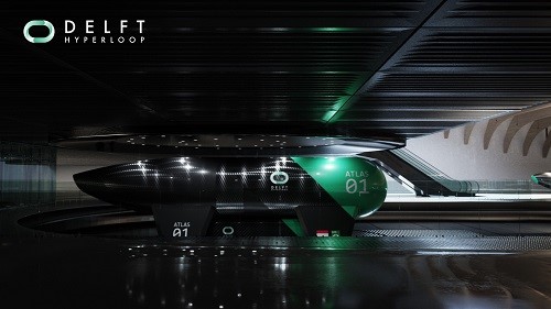Delft Hyperloop will show off its passenger module as well as vie for the fastest speed. Source: Delft Hyperloop